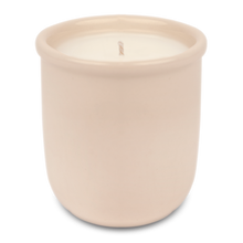 Casablanca mint tea scented candle in beige reusable ceramic mug