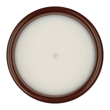 Sequoia Spice scented candle in reusable brown ceramic mug