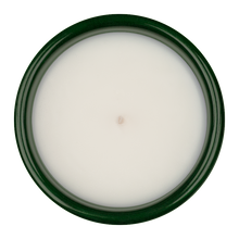 Woods No.22 santal scented candle in reusable green ceramic mug